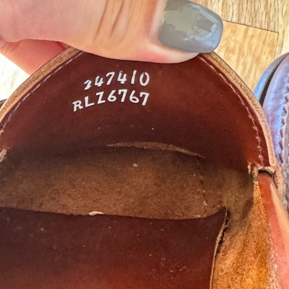 Vintage POLO RALPH LAUREN Men’s Penny Brown Loafers - Picture 8 of 11